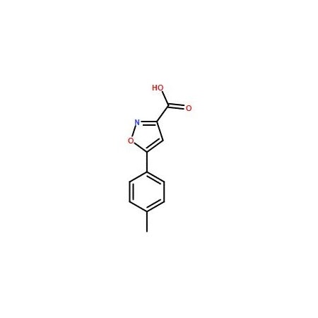 Ak Scientific 5-p-Tolyl-isoxazole-3-carboxylic acid (250mg), CAS 33282-21-2 0491AE-250mg