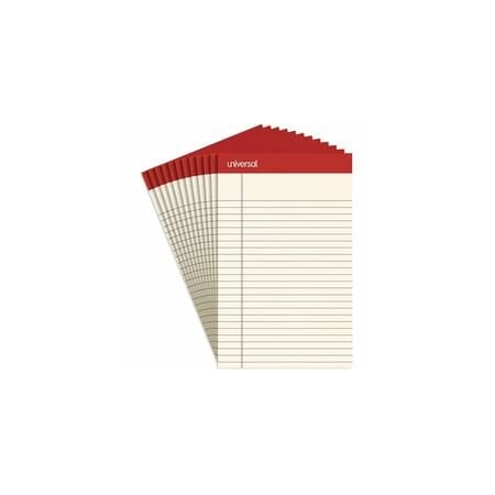 Universal Notepad, Nonwirebound, 12PK UNV35852