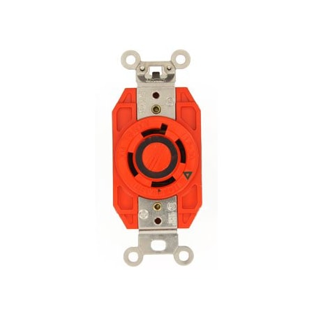 Leviton Industrial Grade Receptacle 30 Amp, 600 Volt 3-Phase 2740-IG
