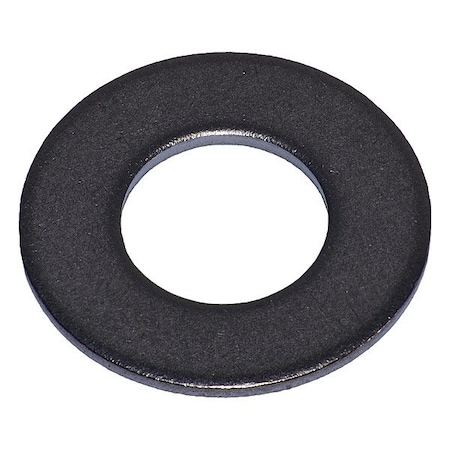 Zoro Select Flat Washer, For Screw Size 1/2 in , Titanium Plain Finish 0107214