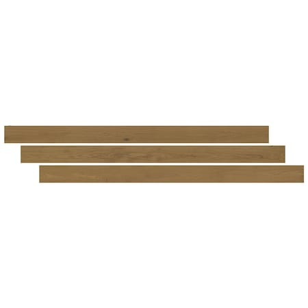Msi LVT Trim, Wood, Blonde, 14.75 in L, 0.75 in W, Low Gloss ZOR-LVT-TR-0578