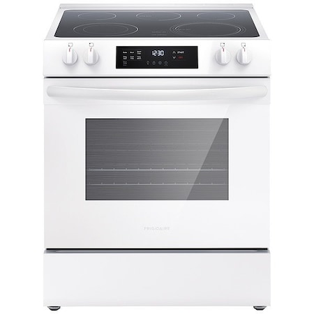 Frigidaire Oven Range, White, 36-3/8 in H, 30 in W FCFE3062AW