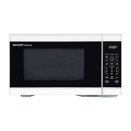 Sharp MicrowaveOven, White, 1.1cuft, 20-5/8inW SMC1161KW