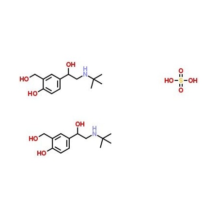 Ak Scientific Salbutamol sulfate (1g), CAS 51022-70-9 H886-1g