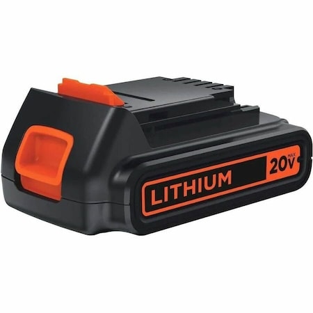 Black & Decker 20V MAX* Lithium Ion Battery + Charger LBXR20CK