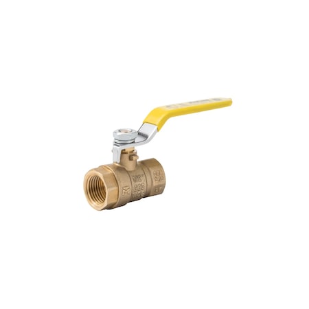 Proline Series Brass 1/2-in FIP x 1/2-in FIP Ball Valve - Lead-Free 107-813NL