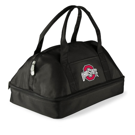Picnic Time Family Of Brands NCAA Ohio State Buckeyes Potluck Casserole Carrier - Insulated Thermal Food Carrier 650-00-175-444-0