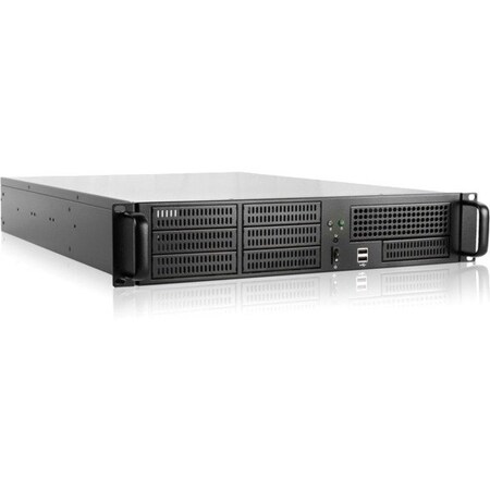 Istarusa E Storm Rugged No Power Supply 2U Rackmount Server Chassis(Black) E-207L