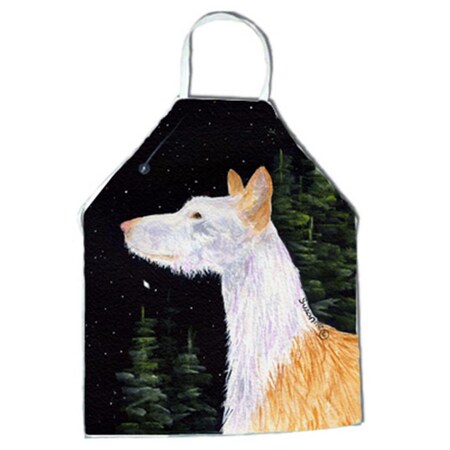 Carolines Treasures Starry Night Ibizan Hound Apron - 27 x 31 in. SS8499APRON