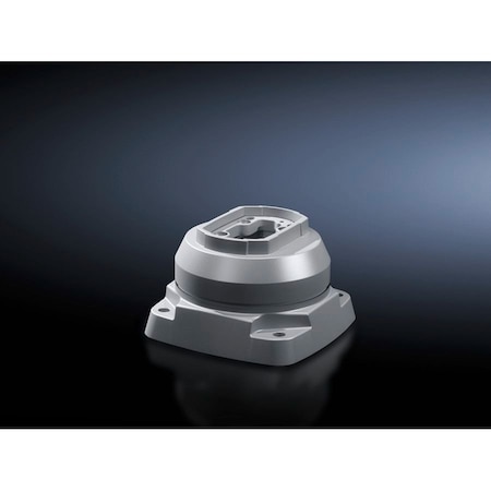 Rittal Cp 120 Base Coupling Vertical Outlet Rotating, Ral 7035 6212720