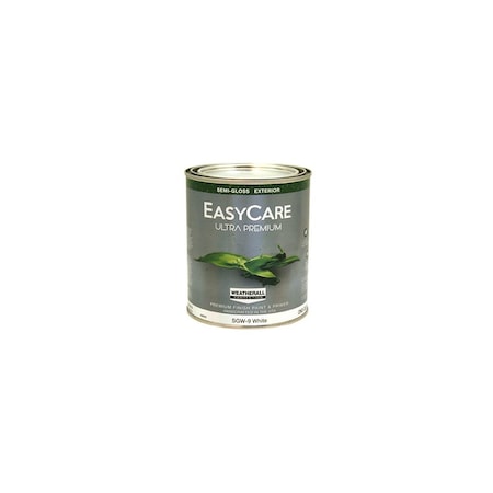 True Value Ultra Premium Exterior WeatherAll Latex Paint, Semi-Gloss White, 1-Qt. SGW9-QT