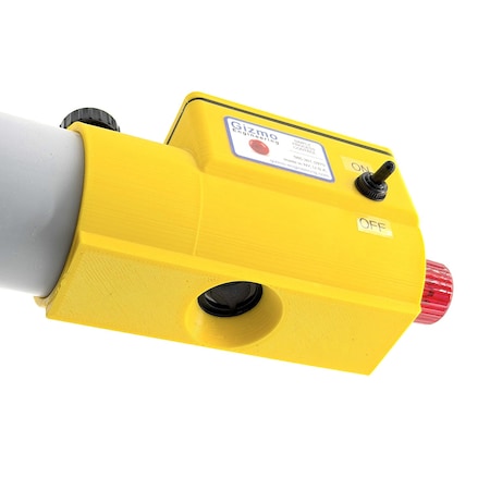 Gizmo Engineering Height Bar Alarm 110 dB siren buzzer, LED, Lithium battery included, High visibility AB-HB