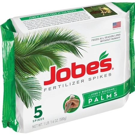 Jobes 0 Fertilizer Spike Pack, Spike, GrayLight Brown, Odorless Pack 1010