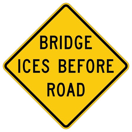 Sign Solutions Usa Traffic Sign, 36 in Width, Aluminum Sign, Diamond DUS10DFY3636W8-13