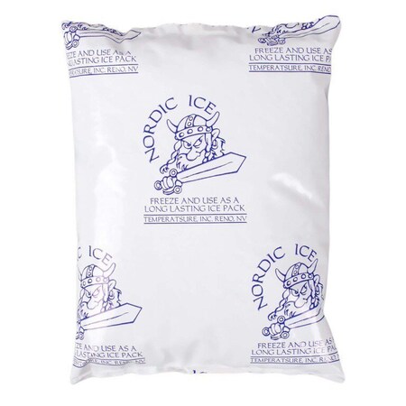 Nordic Ice Refrigerant Gel Pack, 7 1/2 x 5 1/2 x 11/4in, 24PK NI24