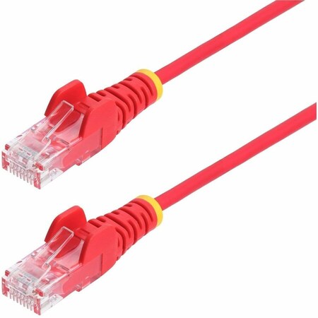 Startech.Com 50FT RED SLIM CAT6 ETHERNET CABLE, SNAGLESS, 100W POE, UTP, LSZH, 28AWG BARE COP N6PAT50RDS