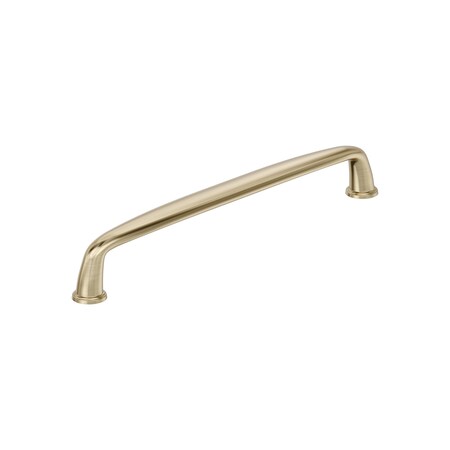 Amerock Kane 7-9/16 inch 192mm Center-to-Center Golden Champagne Cabinet Pull BP53808BBZ