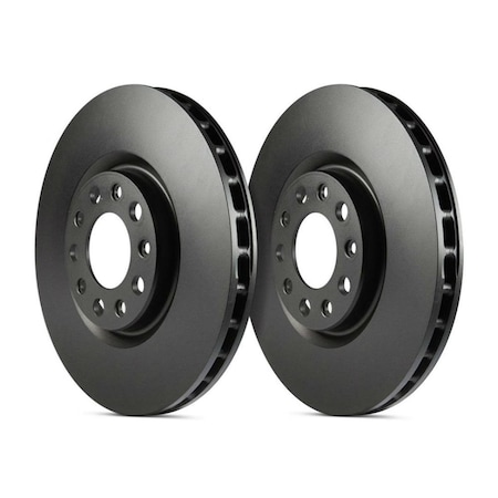 Ebc Brakes RK7435 RK Series Premium Plain Vented Front Brake Rotors for 2017-2018 Lexus LX570 E35-RK7435