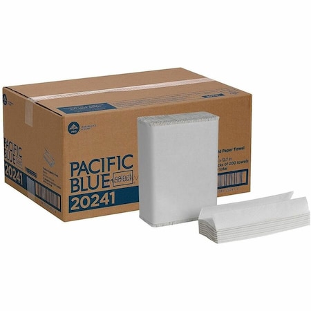 Georgia-Pacific Pacific Blue Select® C-Fold Paper Towels By Gp Pro (Georgia-Pacific), White, 12 Packs Per Case 20241
