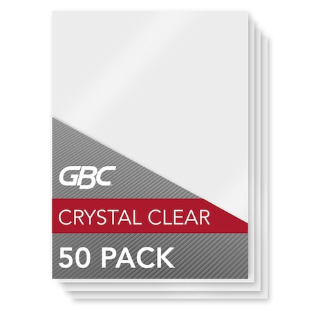 Gbc GBC Crystal Clear Thermal Laminati, PK 50 3200419D