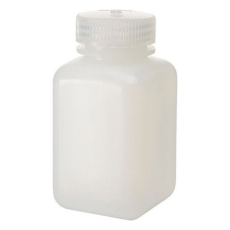Nalgene Laboratory Bottle, HDPE, 116 mm H, PK72 2114-0008