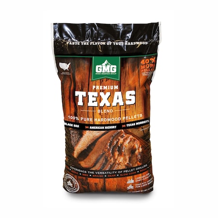 Green Mountain Grills PREMIUM TEXAS BLEND HARDWOOD PELLETS, 28 LB BAG GMG-2004