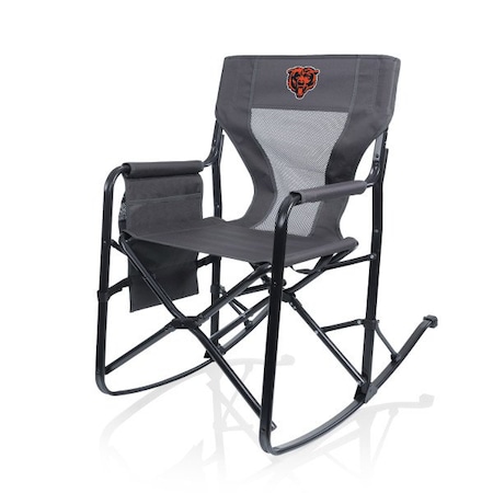 Picnic Time Family Of Brands NFL Chicago Bears - Woodland Rocking Camping Chair 817-01-159-064-2