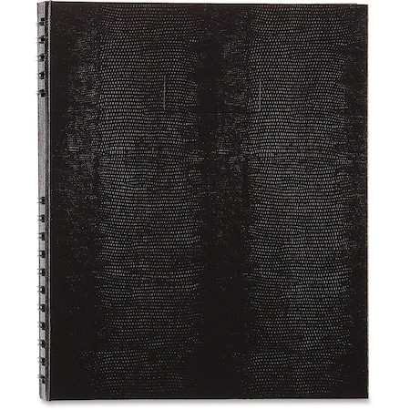 Rediform Notebook, Black, White REDA10150BLK
