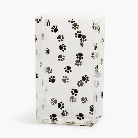 Nashville Wraps Paw Print Cello Bags, 5x3x11, 100PK C4BPAW
