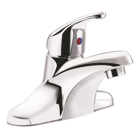 Cleveland Faucet Group Cornerstone 4 in. Centerset 1-Handle Bathroom Faucet Less Waste in Chrome CA40717
