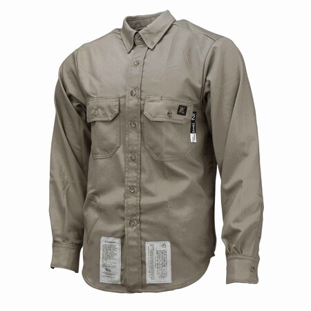 Neese Workwear 7 oz Ultra-Soft FR Shirt-GY-5X VU7SHGY-5X