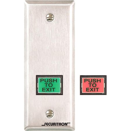 Securitron Push to Exit Button, Emergency EEB3N