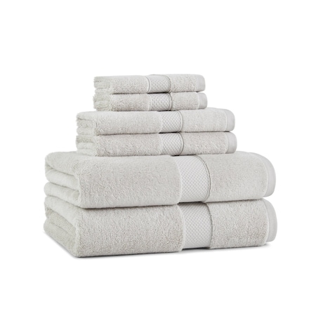 Arkwright Home Egyptian Cotton 6pc Towel Set Tan - 1 Set P-EGYP-SET-TAN