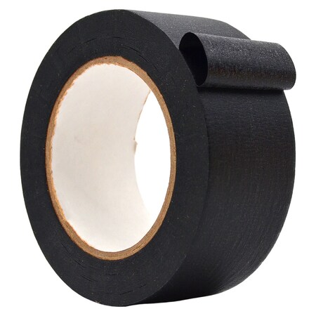 Wod Tape FPTC7 Printable Flatback Tape 2 in. x 60 yds. Black, 24PK WOD FPTC7-02000-24-60-BLA