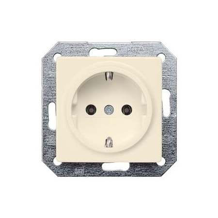 Siemens DELTA i-system electrical white SCHUKO socket outlet 10/16 A 250 V With screwless 5UB1551