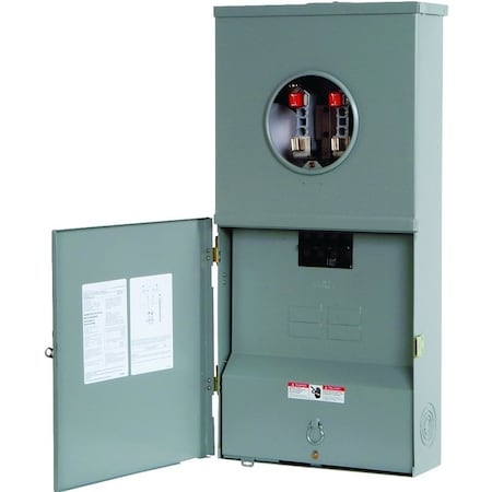 Siemens Load Center, MC, 4 Spaces, 200A, 120/240V AC, Main Circuit Breaker, 1 Phase MC0408B1200T