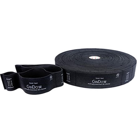 Fabrication Enterprises 30 yards Roll Cando Multi-Grip Exerciser, Black - Extra Heavy 1722393