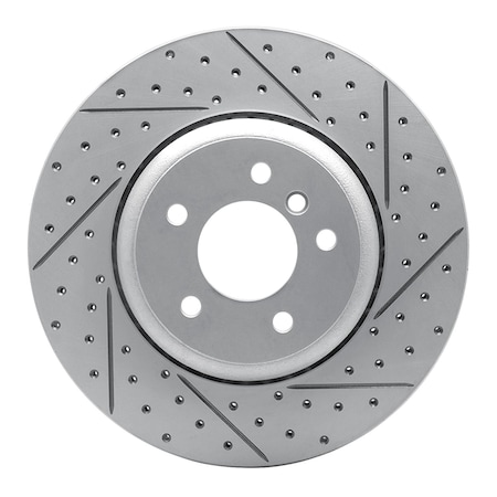 Dynamic Friction Co DFC Geoperformance Rotor - Drilled and Slotted 830-31064R