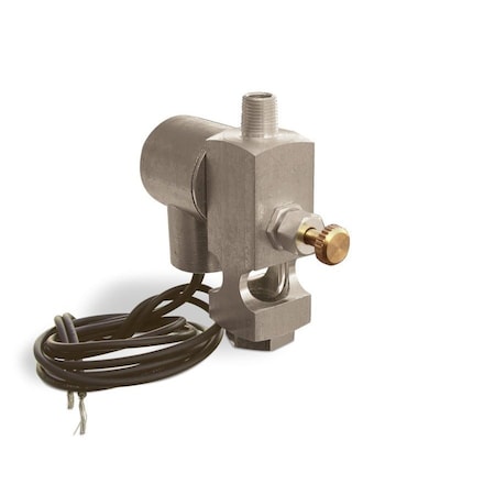 Oil-Rite Sight Feed Valve, Adjustable, 220/50 Solenoid Shutoff, 1/8 Male Npt Inlet, 1/8 Female Npt Outlet B1835-12B2S2205W