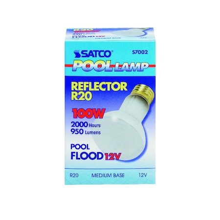 Satco 100 W R20 Floodlight Incandescent Bulb E26 (Medium) Soft White 7002