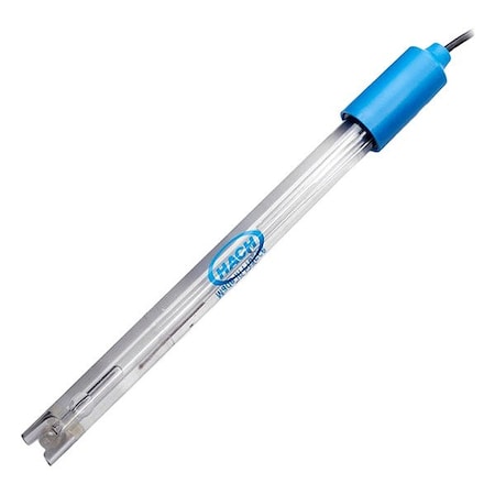 Hach Electrode, 1/2 in Dia, 120 mm H, Glass LZW5014.97.0002