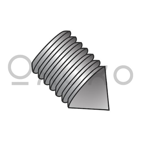 Oxoxo 10-32X1/4 Fine Thread Socket Set Screw Cone Point Plain, 100PK 146210
