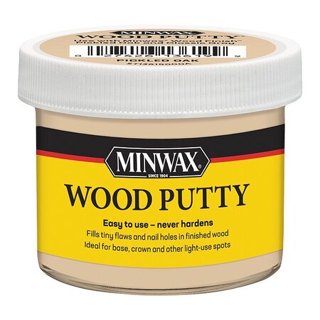 Minwax Wood Putty, Pickled Oak, 3.75 oz, Tub 13619000