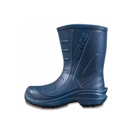 Servus Work Light Industrial Boot, Size 7, 12 in H, Ethylene-vinyl Acetate/Nitrile, Dark Blue 922-521121-7