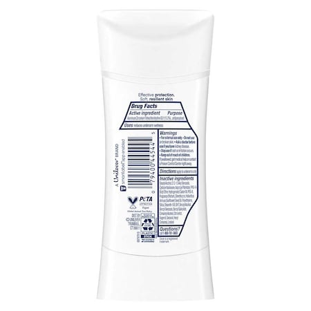 Dove Advanced Care Original Clean Antiperspirant Deodorant, 2.6 Ounce, 12PK 44544