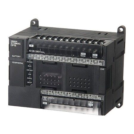 Omron LogicController, 6Inputs, 4Outputs, 8KB CP1E-E10DR-D
