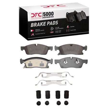 Dfc 5000 Advanced Disc Brake Pad Set, 1552-1904-11