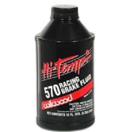 Wilwood 12 oz Can Hi Temperature 570 deg Brake Fluid WLD290-0632