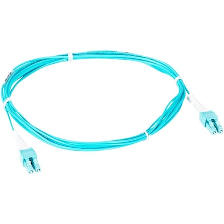 Black Box OM4 50/125 Multimode Fiber Optic Patch Cable Reversible Polarity, Push-Pull Tab EFNT410-005M-LCLC