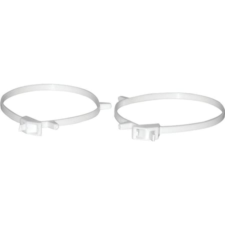 Dundas Jafine Adjustable Clamp, Clamping Range: 3 to 4 in, Plastic 2C234ZW